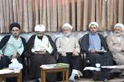 نشست هم‌افزایی روحانیون کاروان‌های عمره دانشگاهیان در نقد و ارزیابی عمره ۱۴۰۴ / ارائه ۵۵ بند اصلاحی در قم از «تأکید بر مباحث اعتقادی و کلامی در آموزش‌ها» تا «انتخاب مدیران با بینش فرهنگی»